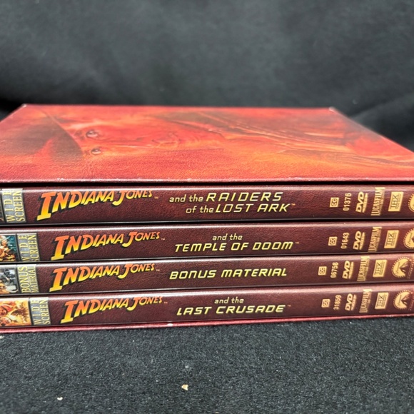 2003 Indiana Jones: The Complete Adventure Collection 3-Films (4 DVDs) - Picture 4 of 4